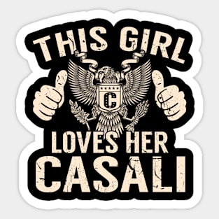 CASALI Sticker